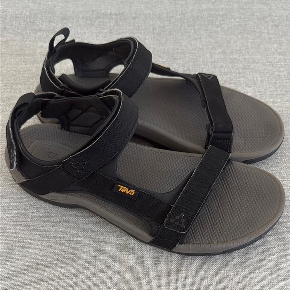 Teva Meachem Black Adjustable Sandals - Picture 3 of 10